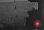 Image of burning TBF Avenger Pacific Ocean, 1945, second 39 stock footage video 65675055312