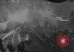 Image of burning TBF Avenger Pacific Ocean, 1945, second 49 stock footage video 65675055312