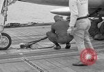 Image of US F7U lands Pacific Ocean, 1954, second 44 stock footage video 65675055315