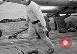Image of US F7U lands Pacific Ocean, 1954, second 48 stock footage video 65675055315