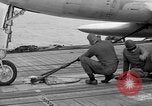 Image of US F7U lands Pacific Ocean, 1954, second 52 stock footage video 65675055315
