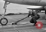 Image of US F7U lands Pacific Ocean, 1954, second 53 stock footage video 65675055315