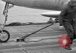 Image of US F7U lands Pacific Ocean, 1954, second 54 stock footage video 65675055315