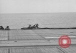 Image Rig de nous FJ-3 Fury Océan Pacifique, 1954, de la seconde 31 séquences d'archives historiques vidéo 65675055316