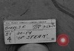 Standbild AJ Savage Flugzeuge landen auf USS Hancock Pazifik, 1954, aus Sekunde 5 historischem Filmmaterial Videoclip 65675055317