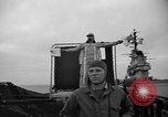 Standbild AJ Savage Flugzeuge landen auf USS Hancock Pazifik, 1954, aus Sekunde 7 historischem Filmmaterial Videoclip 65675055317