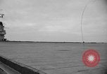 Standbild AJ Savage Flugzeuge landen auf USS Hancock Pazifik, 1954, aus Sekunde 15 historischem Filmmaterial Videoclip 65675055317