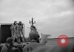 Standbild AJ Savage Flugzeuge landen auf USS Hancock Pazifik, 1954, aus Sekunde 28 historischem Filmmaterial Videoclip 65675055317