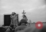 Standbild AJ Savage Flugzeuge landen auf USS Hancock Pazifik, 1954, aus Sekunde 33 historischem Filmmaterial Videoclip 65675055317