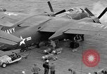 Standbild AJ Savage Flugzeuge landen auf USS Hancock Pazifik, 1954, aus Sekunde 56 historischem Filmmaterial Videoclip 65675055317