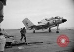 Image of F7U Cutlass Pacific Ocean, 1954, second 39 stock footage video 65675055322