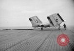Image of F7U Cutlass Pacific Ocean, 1954, second 55 stock footage video 65675055322
