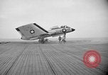 Image of F7U Cutlass Pacific Ocean, 1954, second 57 stock footage video 65675055322