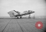 Image of F7U Cutlass Pacific Ocean, 1954, second 62 stock footage video 65675055322
