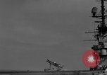 Standbild USA Rakete Regulus AF-57 Pazifik, 1954, aus Sekunde 25 historischem Filmmaterial Videoclip 65675055324