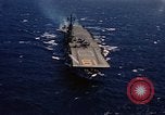 Image of USS Hancock CV-19 Pacific Ocean, 1954, second 60 stock footage video 65675055332