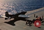 Image of USS Hancock CV-19 Pacific Ocean, 1954, second 4 stock footage video 65675055333
