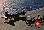 Image of USS Hancock CV-19 Pacific Ocean, 1954, second 10 stock footage video 65675055333