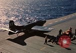 Image of USS Hancock CV-19 Pacific Ocean, 1954, second 14 stock footage video 65675055333