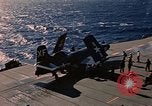 Image of USS Hancock CV-19 Pacific Ocean, 1954, second 50 stock footage video 65675055333