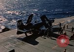 Image of USS Hancock CV-19 Pacific Ocean, 1954, second 51 stock footage video 65675055333