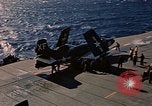 Image of USS Hancock CV-19 Pacific Ocean, 1954, second 55 stock footage video 65675055333