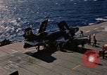 Image of USS Hancock CV-19 Pacific Ocean, 1954, second 57 stock footage video 65675055333