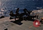 Image of USS Hancock CV-19 Pacific Ocean, 1954, second 58 stock footage video 65675055333