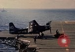 Image of United States AD4 Skyraider Pacific Ocean, 1954, second 36 stock footage video 65675055334