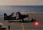 Image of United States AD4 Skyraider Pacific Ocean, 1954, second 43 stock footage video 65675055334