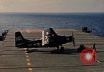 Image of United States AD4 Skyraider Pacific Ocean, 1954, second 49 stock footage video 65675055334