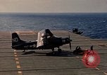 Image of United States AD4 Skyraider Pacific Ocean, 1954, second 50 stock footage video 65675055334