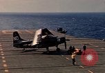 Image of United States AD4 Skyraider Pacific Ocean, 1954, second 52 stock footage video 65675055334