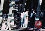 Standbild Start der USS Hancock (CV-19) bei Fore River Werft Massachusetts Quincy Massachusetts USA, 1944, aus Sekunde 7 historischem Filmmaterial Videoclip 65675055341