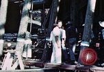 Standbild Start der USS Hancock (CV-19) bei Fore River Werft Massachusetts Quincy Massachusetts USA, 1944, aus Sekunde 9 historischem Filmmaterial Videoclip 65675055341