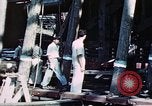 Standbild Start der USS Hancock (CV-19) bei Fore River Werft Massachusetts Quincy Massachusetts USA, 1944, aus Sekunde 21 historischem Filmmaterial Videoclip 65675055341