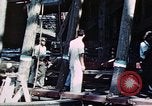 Standbild Start der USS Hancock (CV-19) bei Fore River Werft Massachusetts Quincy Massachusetts USA, 1944, aus Sekunde 22 historischem Filmmaterial Videoclip 65675055341