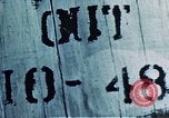Standbild Start der USS Hancock (CV-19) bei Fore River Werft Massachusetts Quincy Massachusetts USA, 1944, aus Sekunde 52 historischem Filmmaterial Videoclip 65675055341