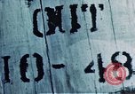 Standbild Start der USS Hancock (CV-19) bei Fore River Werft Massachusetts Quincy Massachusetts USA, 1944, aus Sekunde 54 historischem Filmmaterial Videoclip 65675055341