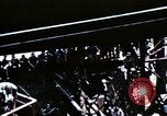 Standbild Blick vom Deck der USS Hancock (CV-19) während seiner Einführung Quincy Massachusetts USA, 1944, aus Sekunde 42 historischem Filmmaterial Videoclip 65675055342
