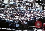 Standbild Blick vom Deck der USS Hancock (CV-19) während seiner Einführung Quincy Massachusetts USA, 1944, aus Sekunde 57 historischem Filmmaterial Videoclip 65675055342