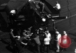 Standbild United States F6 Hellcat Jagdflugzeug Pazifischer Ozean, 1944, aus Sekunde 55 historischem Filmmaterial Videoclip 65675055346