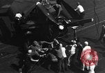 Standbild United States F6 Hellcat Jagdflugzeug Pazifischer Ozean, 1944, aus Sekunde 58 historischem Filmmaterial Videoclip 65675055346