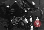 Standbild United States F6 Hellcat Jagdflugzeug Pazifischer Ozean, 1944, aus Sekunde 59 historischem Filmmaterial Videoclip 65675055346