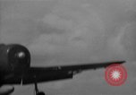 Image of F6F hellcats take off from the USS Hancock Pacific Ocean, 1944, second 38 stock footage video 65675055348