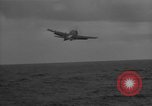 Image of F6F hellcats take off from the USS Hancock Pacific Ocean, 1944, second 53 stock footage video 65675055348
