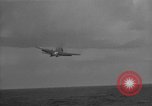 Image of F6F hellcats take off from the USS Hancock Pacific Ocean, 1944, second 54 stock footage video 65675055348
