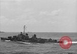 Image of Navy F6F aircraft take off from USS Hancock Pacific Ocean, 1944, second 8 stock footage video 65675055349