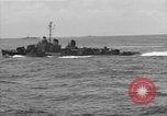 Image of Navy F6F aircraft take off from USS Hancock Pacific Ocean, 1944, second 18 stock footage video 65675055349