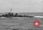 Image of Navy F6F aircraft take off from USS Hancock Pacific Ocean, 1944, second 20 stock footage video 65675055349